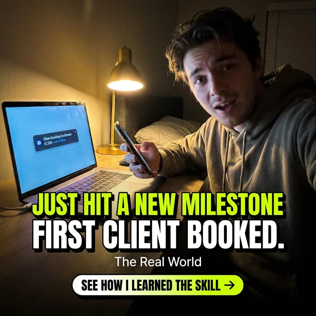 ADEN'S LAB outcome-led static ad for The Real World