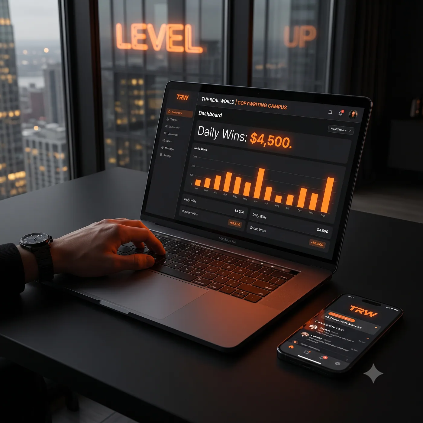 Gemini lifestyle image for The Real World online education platform