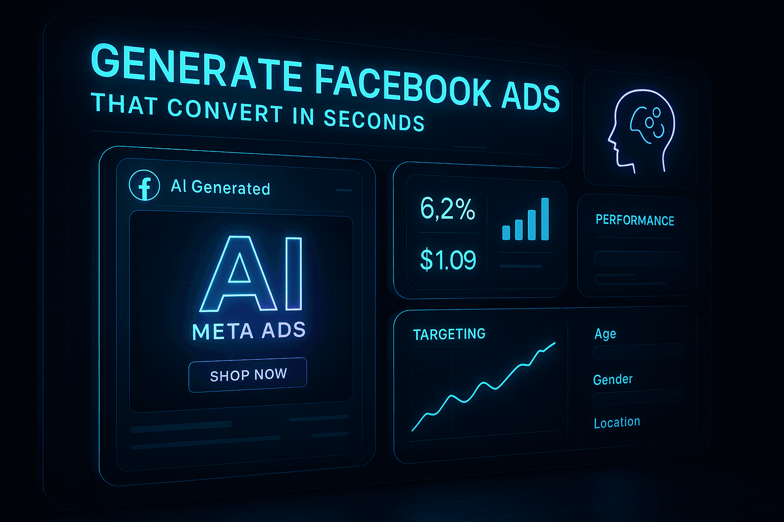 How to Generate Facebook Ads That Convert in Seconds