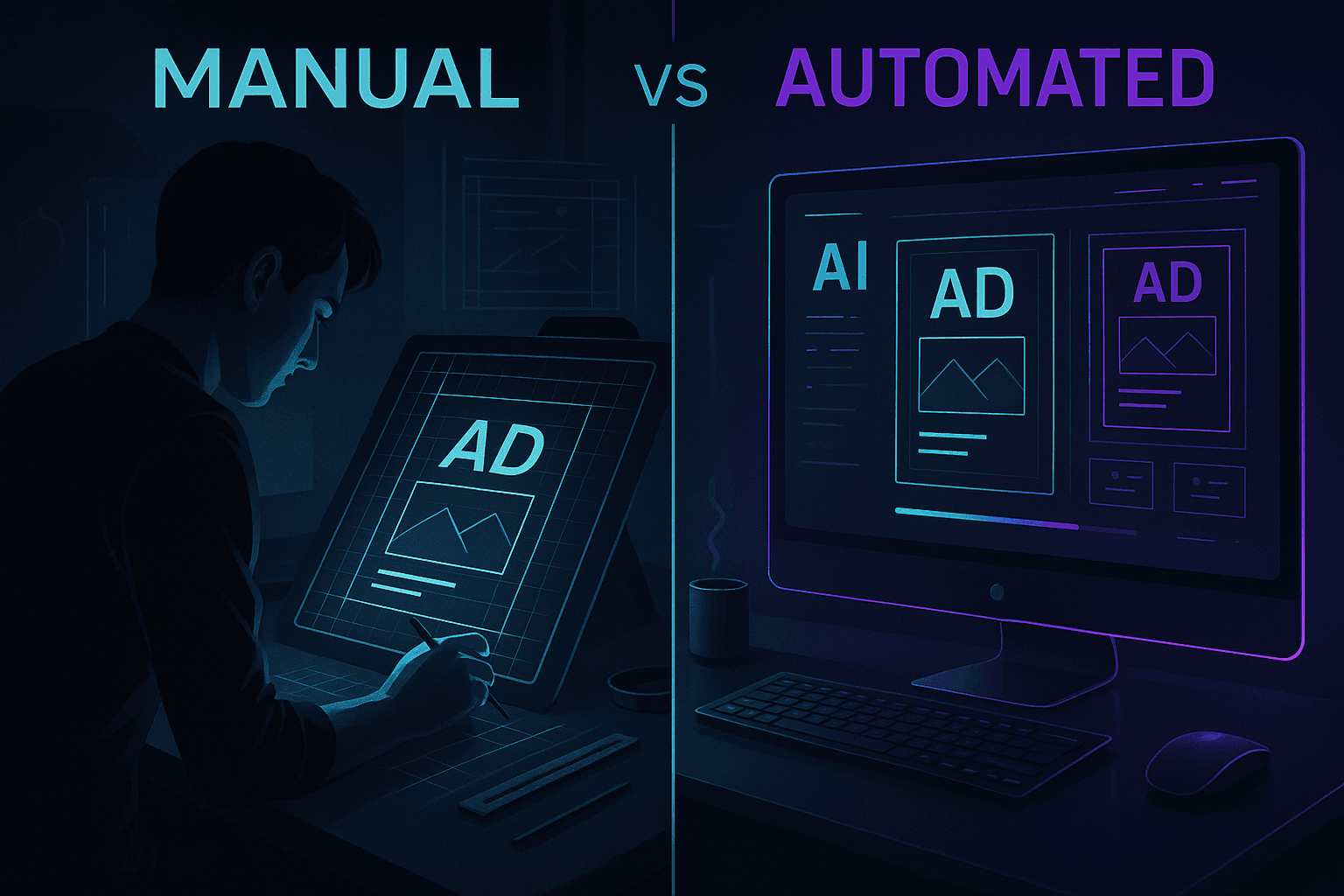 Manual vs Automated Ad Creation: Which Wins ROI?