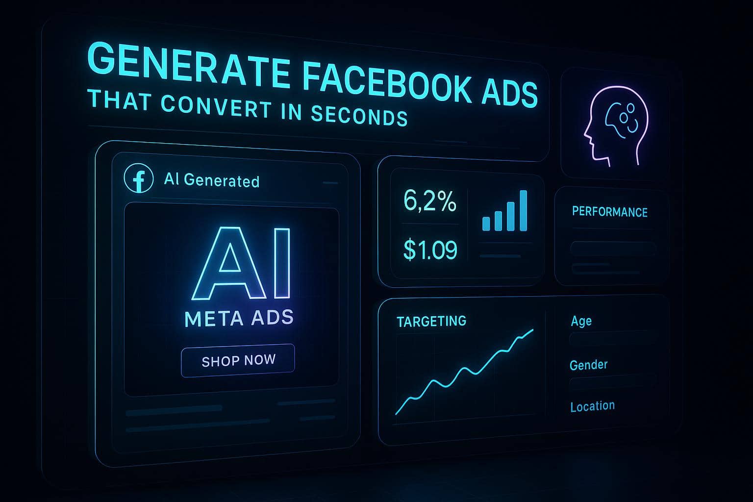 How to Generate Facebook Ads That Convert in Seconds