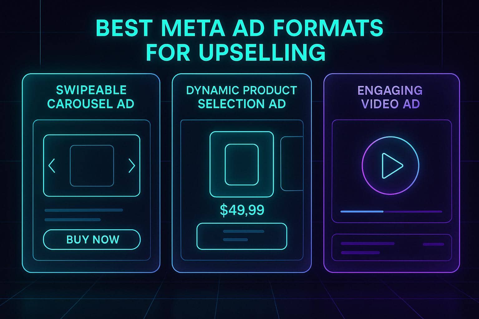 Best Meta Ad Formats for Upselling